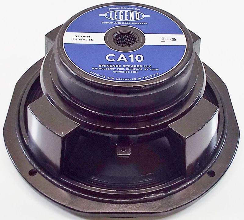Eminence LEGEND CA10-8 10" Bass Guitar Speaker 8 ohm 200 Watt  FREE US SHIPPING!