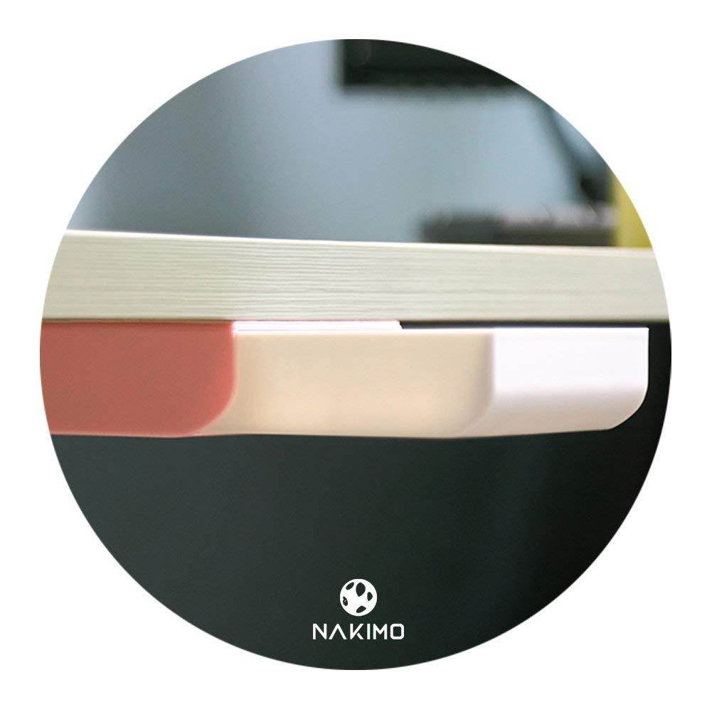 Nakimo Drawer Pencil Tray Self-Adhesive Pop-Up Hidden Desktop Organizer (Pink)