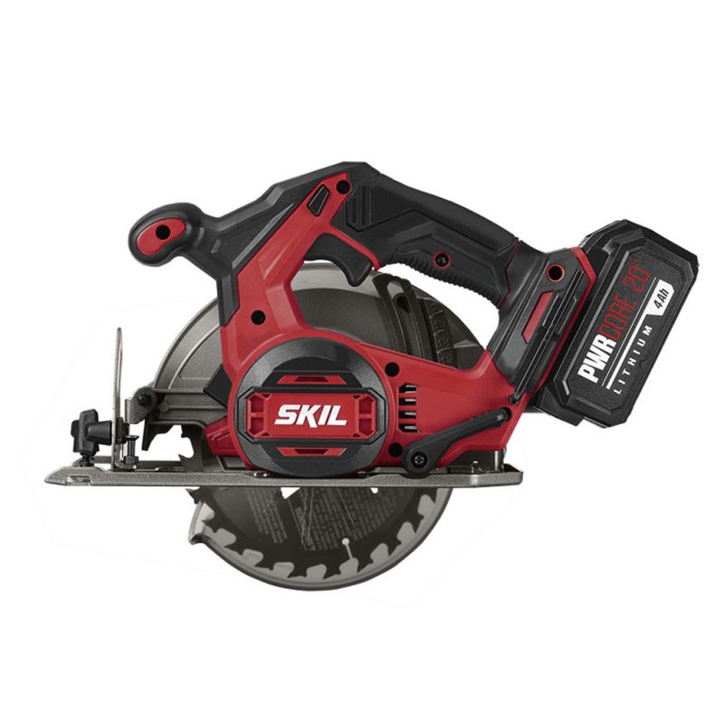 Skil CR5413-1A PWRCore 20 20V Brushless Lithium-Ion 6-1/2 in. Cordless Circular Saw Kit (4 Ah)
