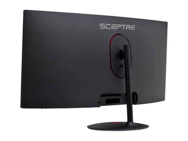 SCEPTRE C345W-2560UN 34" WFHD 2560 x 1080 100Hz 2 x HDMI, DisplayPort, Radeon FreeSync G-Sync Compatible Built-in Speakers Anti-Glare LED Backlit Curved Gaming Monitor
