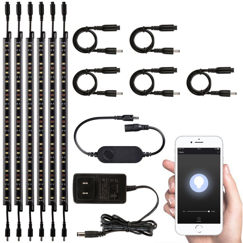 Smart Light Bulbs, Alexa Light Bulb, Smart Bulbs that Work with Alexa & Google Assistant, WiFi Light Bulbs A19 Daylight (5000K) No Hub Required, 800LM 60W Equivalent High CRI>90, 2 Pack