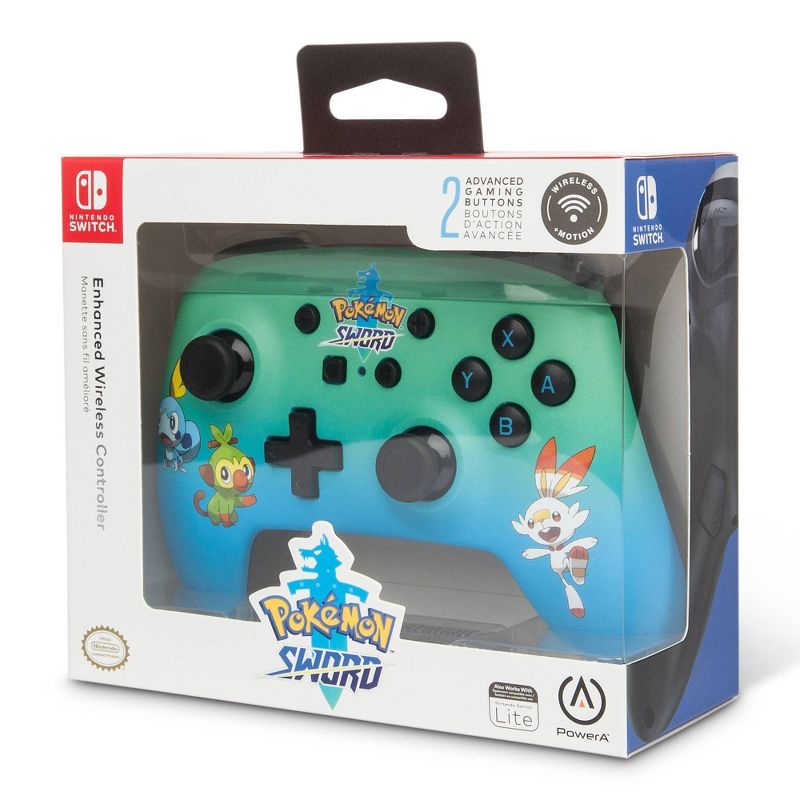 PowerA Enhanced Wireless Controller for Nintendo Switch - Pokemon Sword