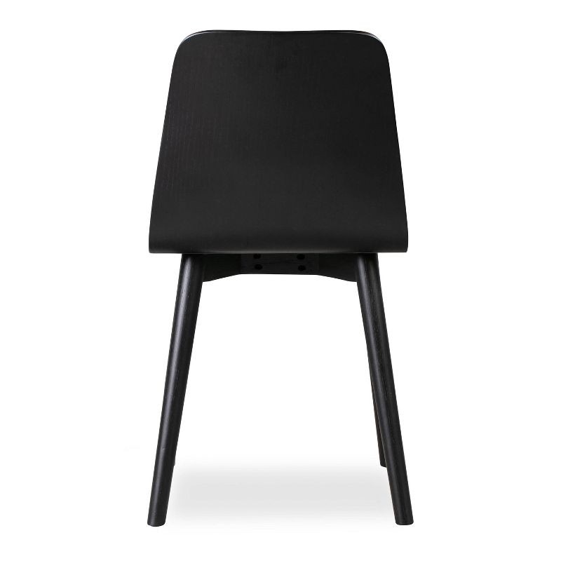 Set of 2 Emilia Dining Chair Black - Poly & Bark
