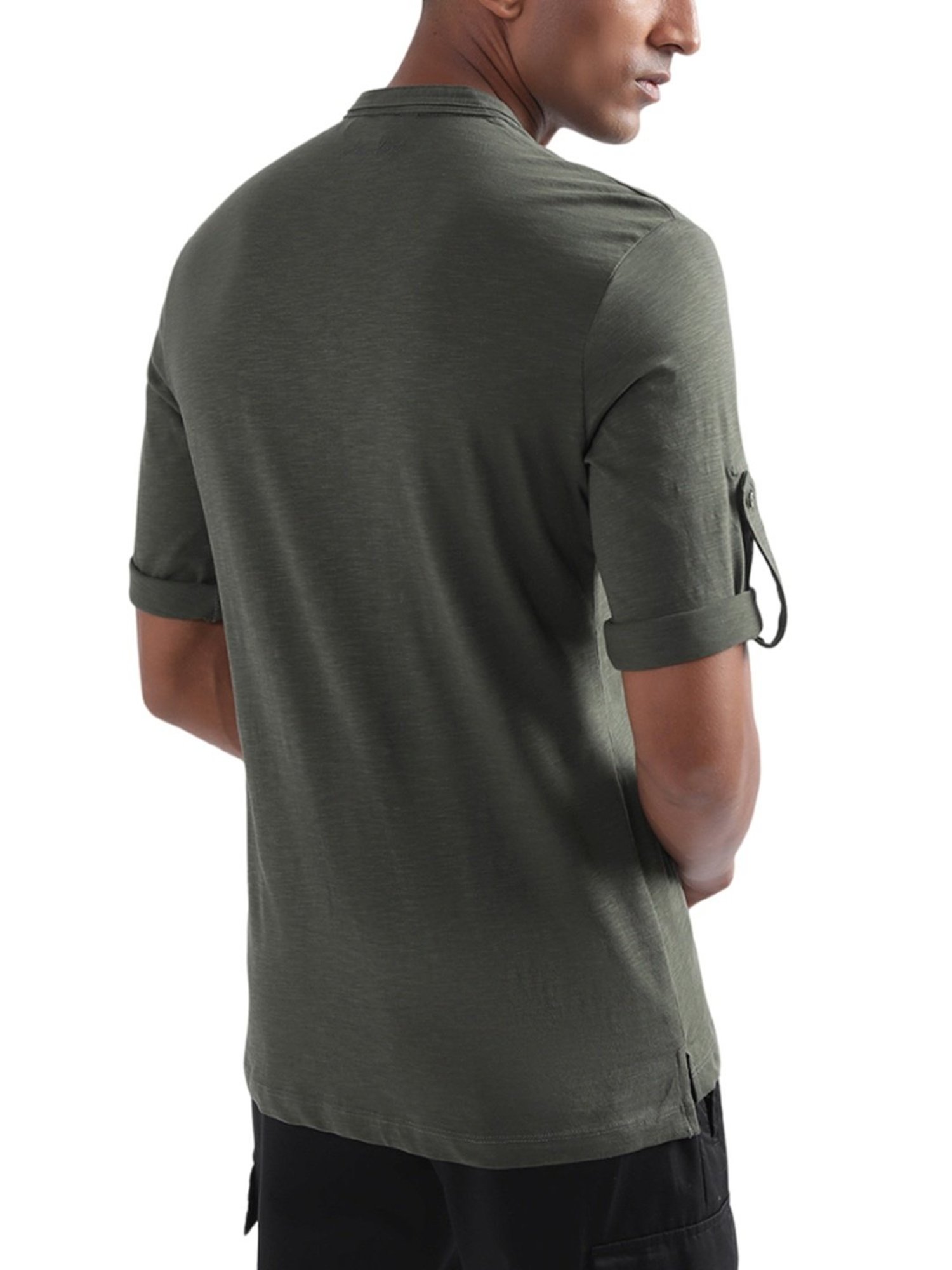 Antony Morato Olive Cotton Regular Fit T-Shirt