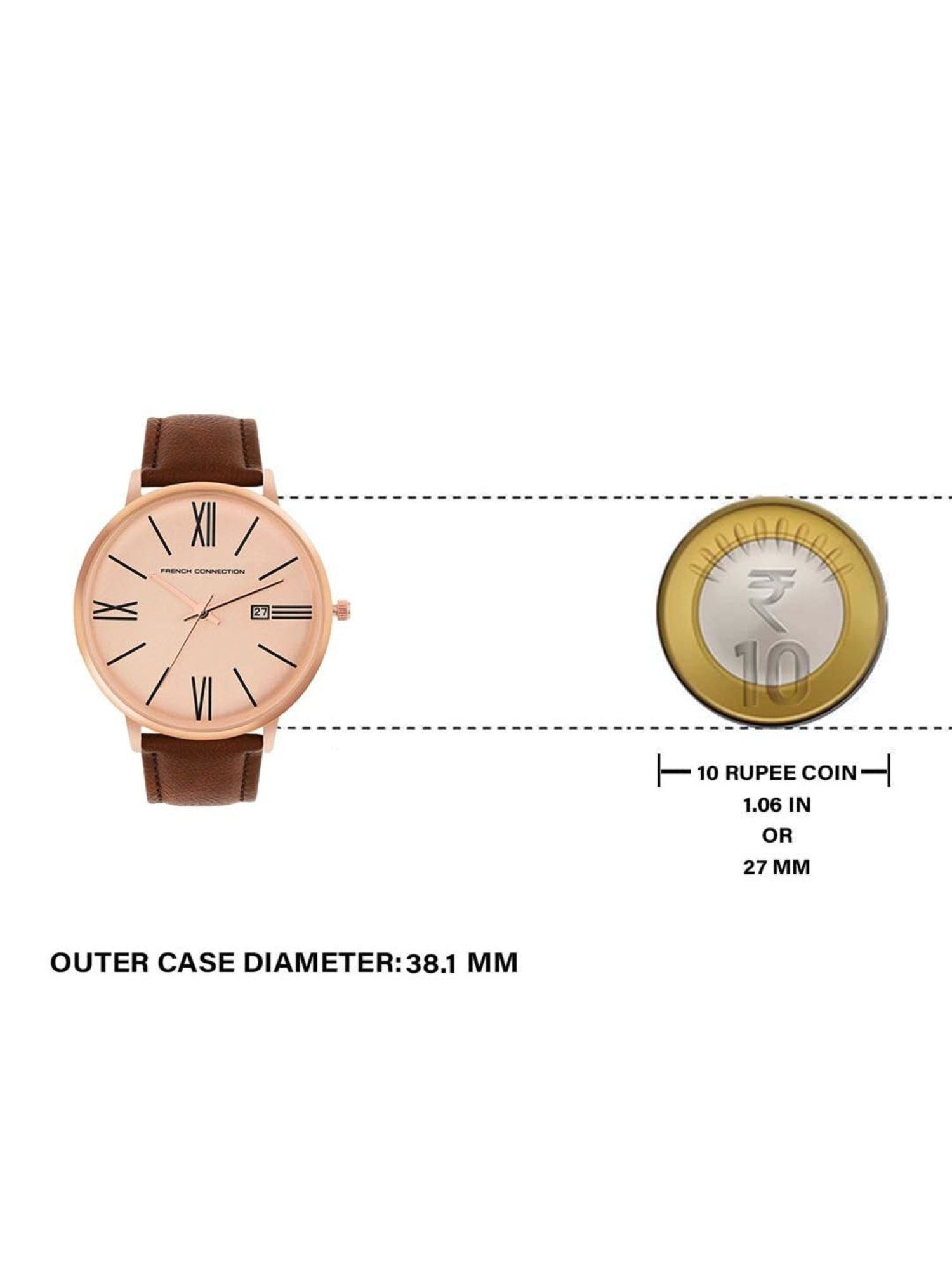 French Connection Heritage FCN00048A Analog Watch for Men