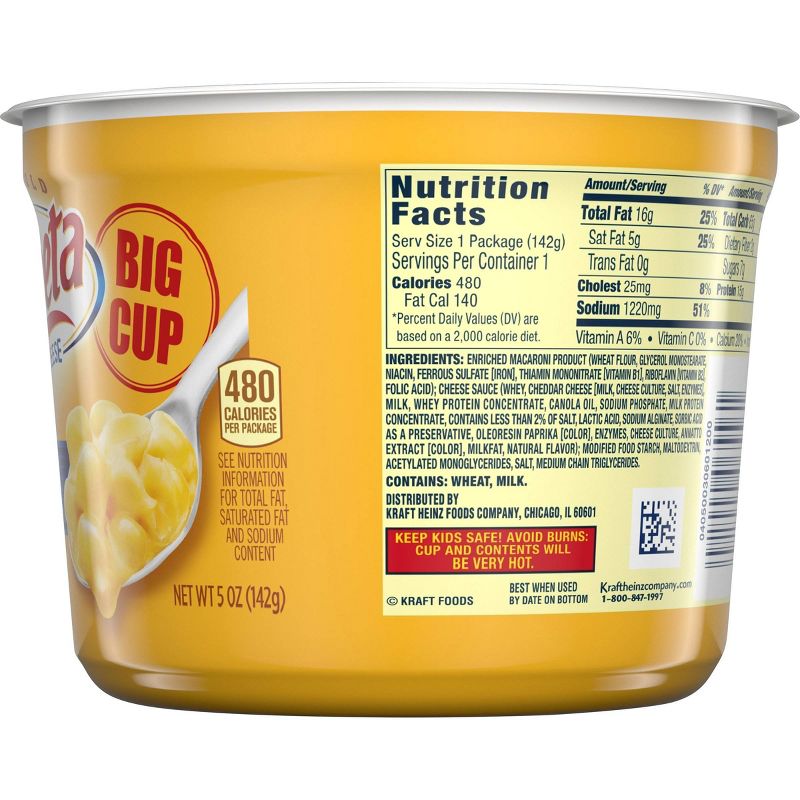 Velveeta Big Bowl Mac & Cheese - 5oz
