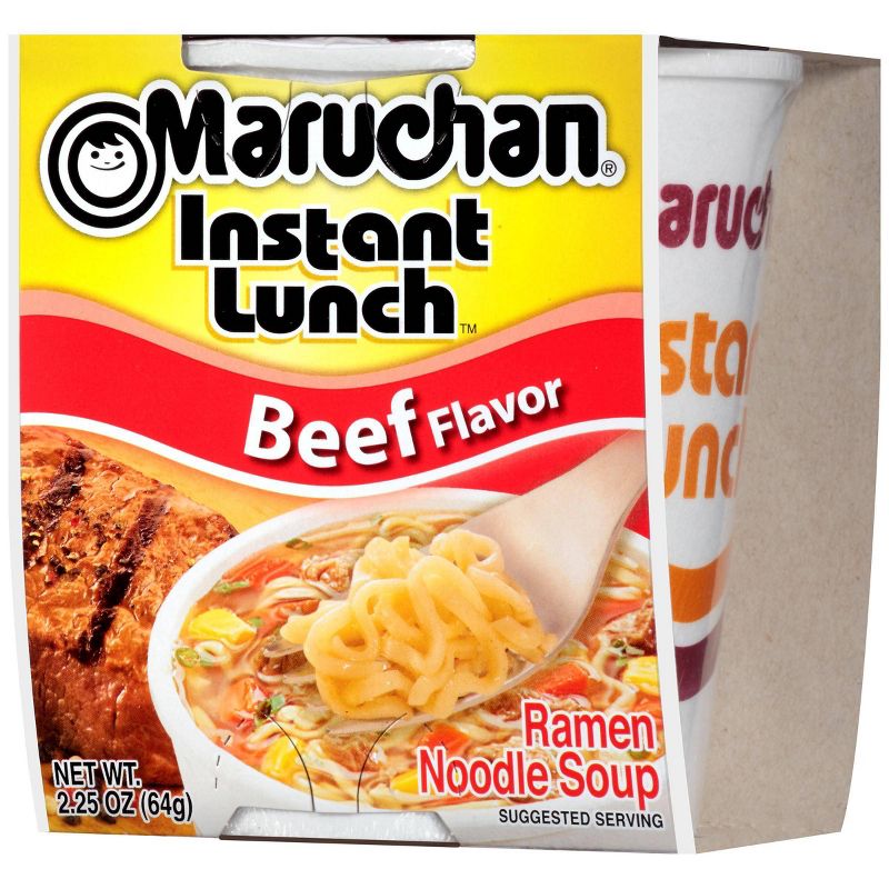 Maruchan Instant Lunch Beef Flavor Noodle Soup 2.25oz