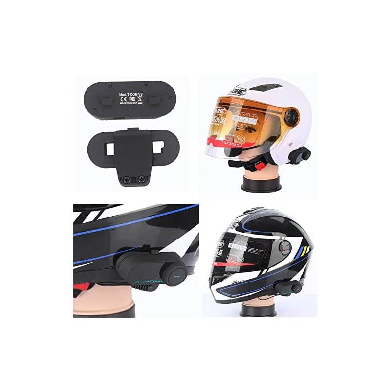 Intercom Helmet Clip Accessory for T-COMVB and T-COMSC Motorcycle Helmet Bluetooth Interphone intercom Remote Headset Bracket Clip Mount for Helmet Headset