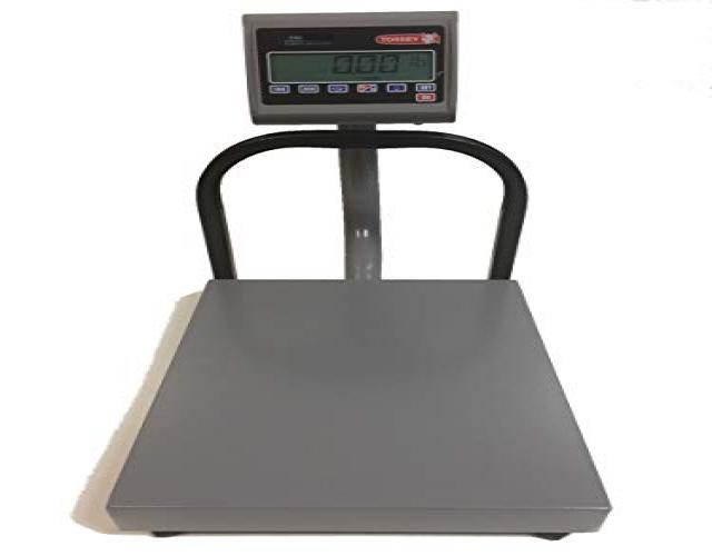 Torrey EQB_100_200 Bench Shipping Scale,200 lb X 0.05 lb,NTEP Legal For Trade,19X15 Platter,