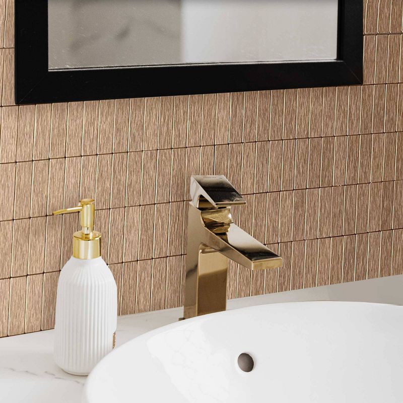 DIP Design is Personal 10pk Copper 12'' x 12'' Tiles Backsplash