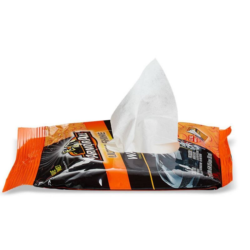Armor All 12ct Ultra Shine Automotive Wax Wipes