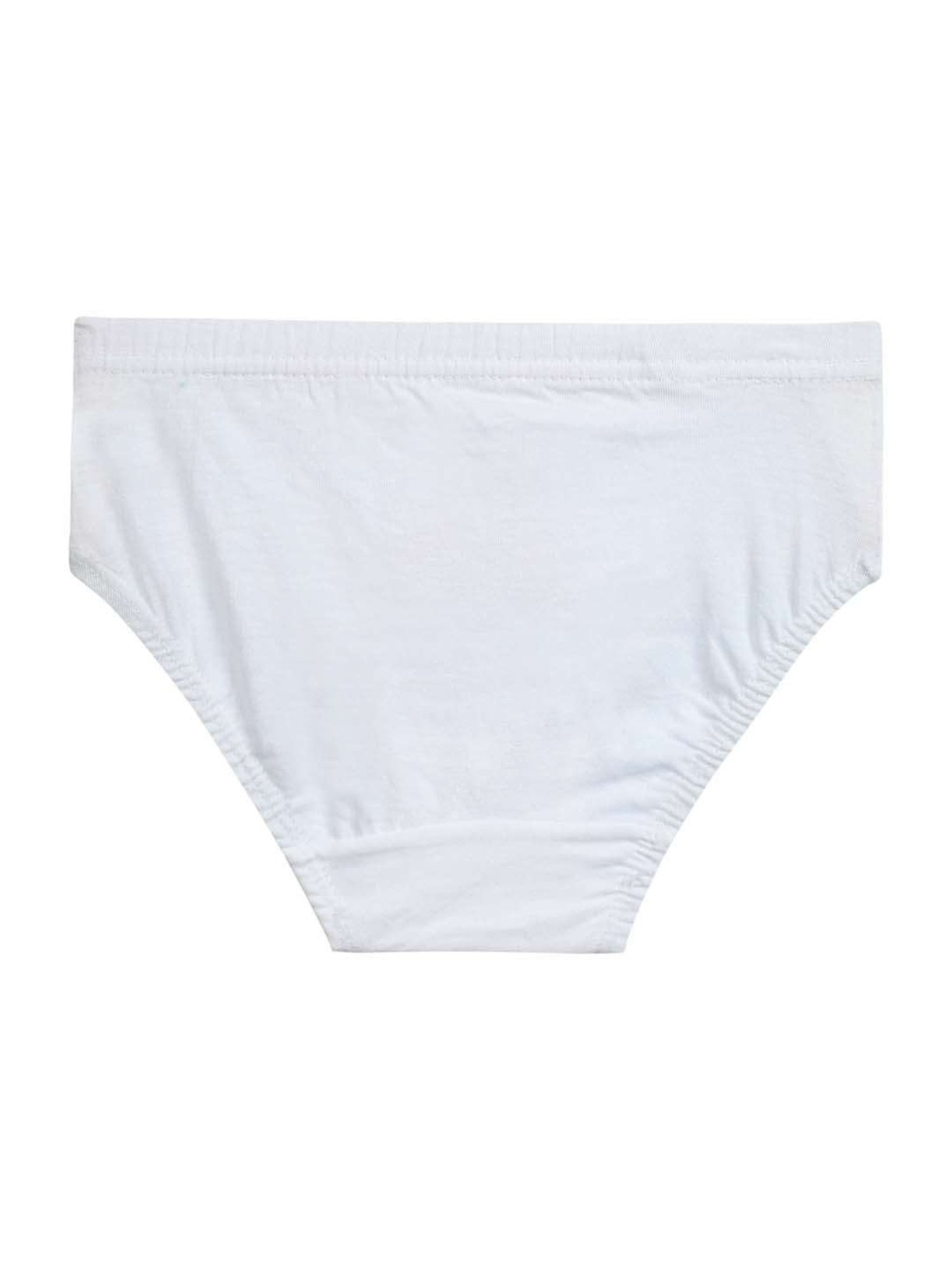 Bodycare Kids White Cotton Printed Spiderman Brief (Assorted, Pack of 5)