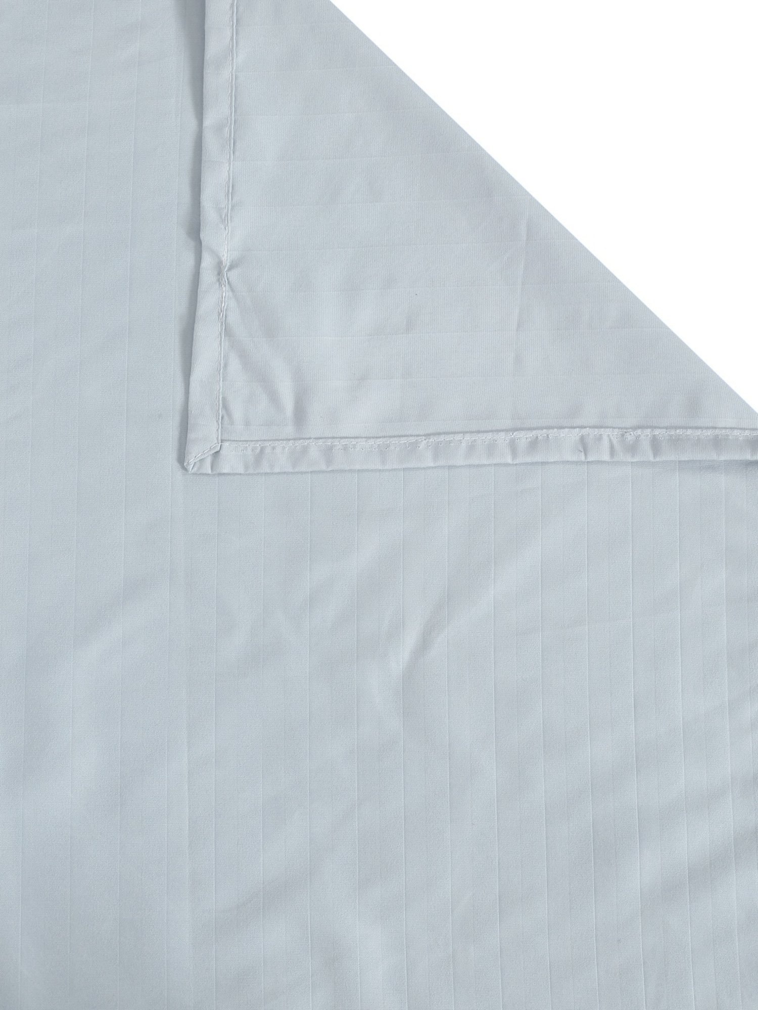 Klotthe Solid Grey 210 TC Cotton Blend Single Bedsheet with 1 Pillow Cover