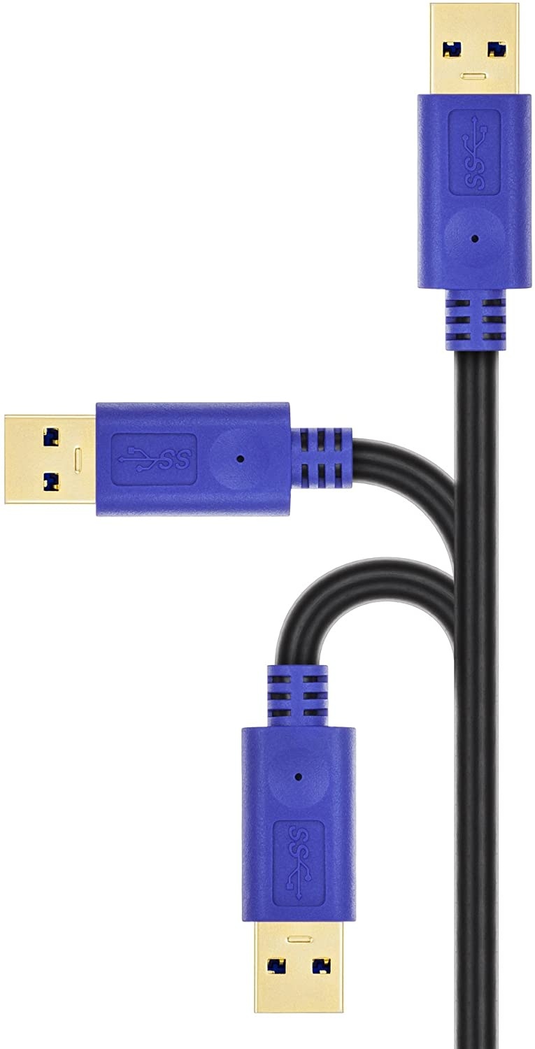 Printer Cable 12Ft Tanbin 12feet USB 2.0 High Speed Gold-Plated Connectors Printer Scanner Cable Cord A Male to B Male for HP Canon Lexmark Epson Dell Xerox Samsung etc