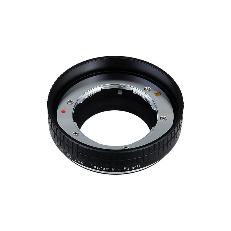 Pro Lens Mount Adapter, Contax G Lens to Fujifilm X Camera Body (X-Mount), for Fujifilm X-Pro1, X-E1 Mirrorless Camera