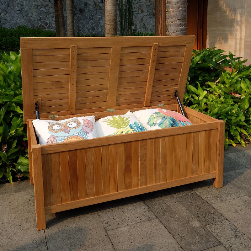 Sherwood Teak Storage - Light Brown - Cambridge Casual