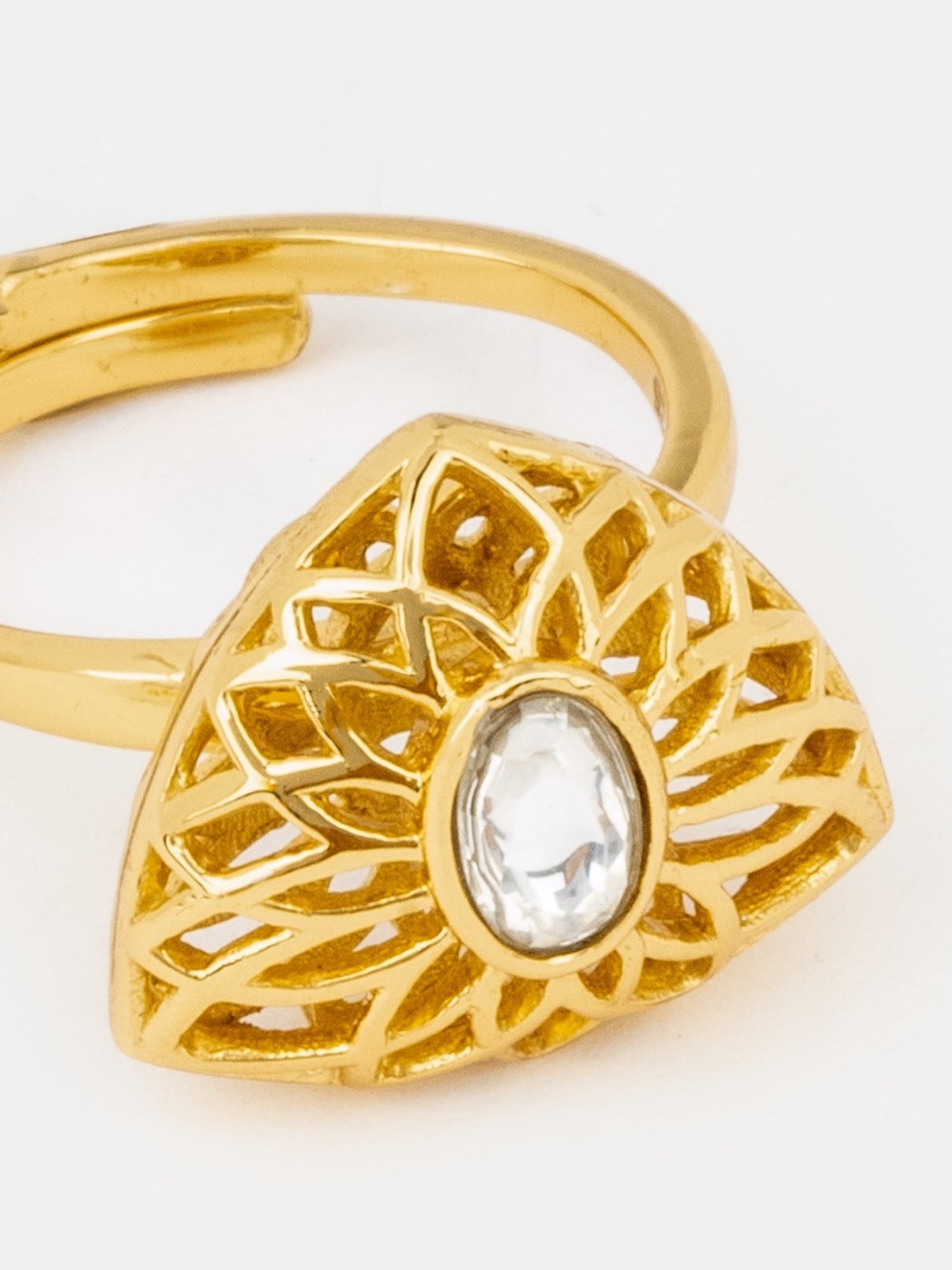 GIVA 925 Silver Pearly Bloom Ring for Women & Girls