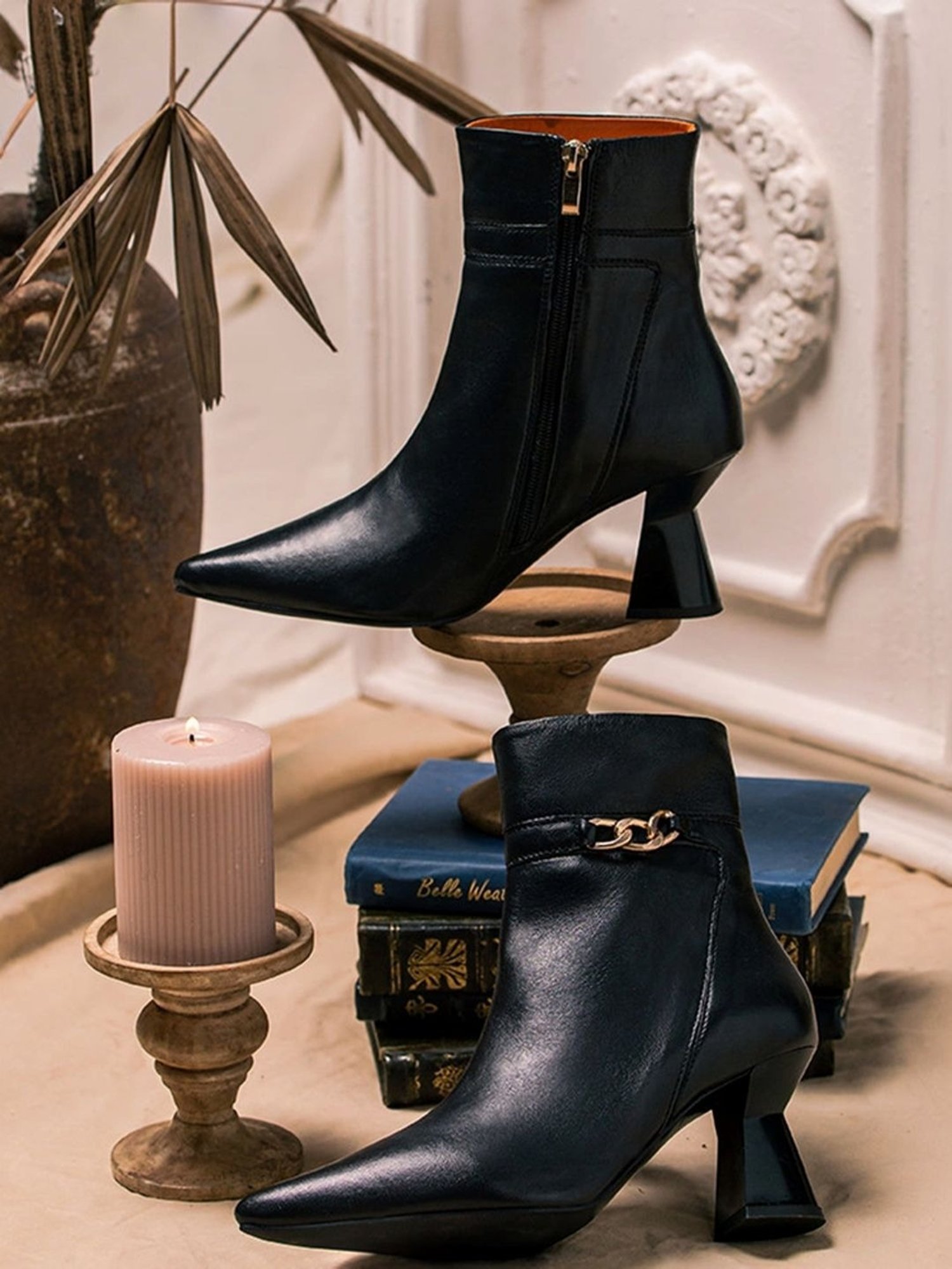 Saint G Women's Madelyn Black Booties