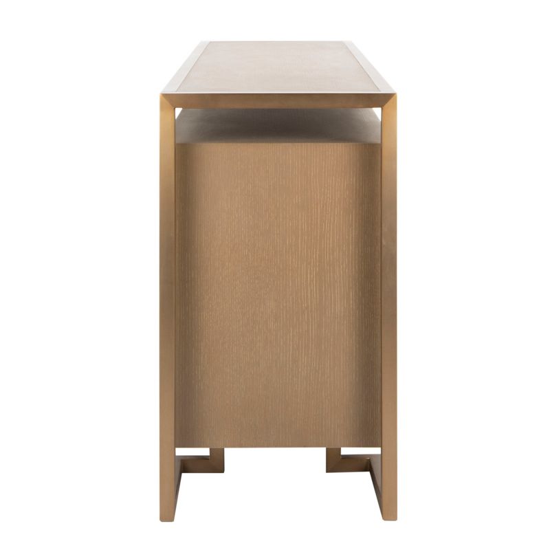 Carmel Sideboard Dark Brown/Black - Chique