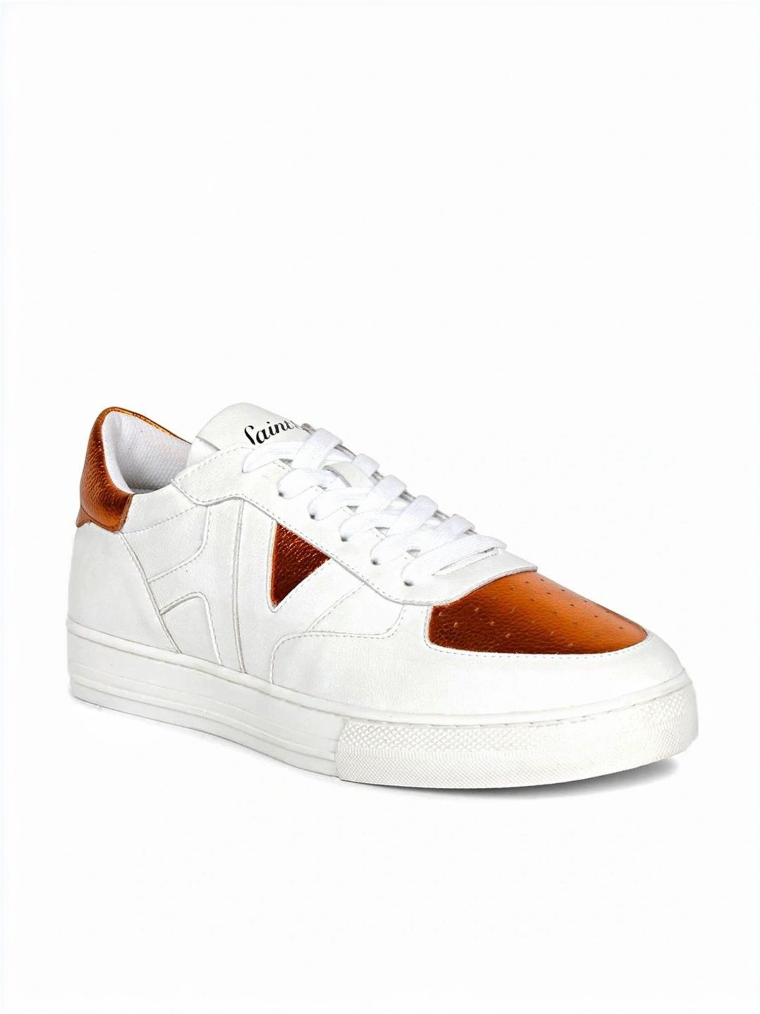 Saint G Men's Arlo Orange Casual Sneakers