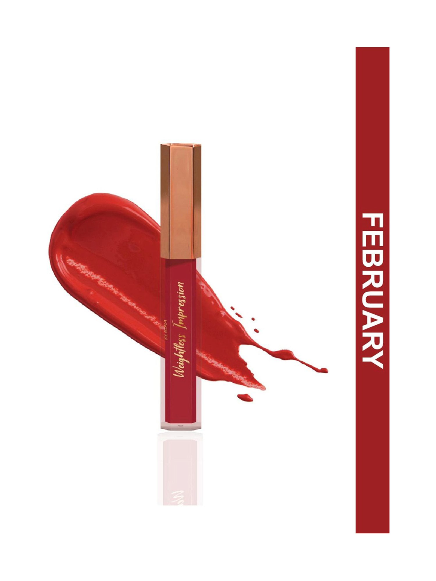 FLiCKA Weightless Impression Matte Liquid Lipstick 02 February - 6.1 ml