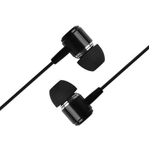 Francois et Mimi in-Ear 3.5mm Aux Hi-Fidelity Headphones Earbuds CH-09, Black