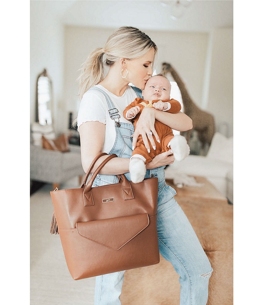 Ju-Ju-Be Eco Leather Zip Top Tote Bag