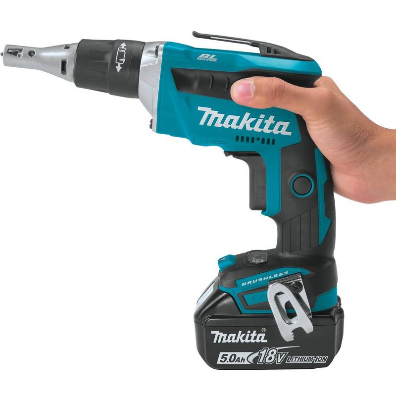 Makita XSF03T 18V LXT 5.0 Ah Lithium-Ion Brushless Cordless Drywall Screwdriver Kit