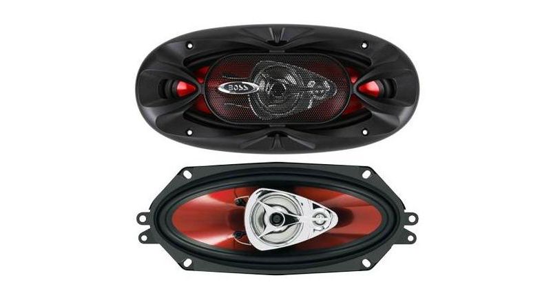 Boss CH4330 4x10" 400W Speakers (Pair) + CH4620 4x6" 200W Audio Speakers (Pair)