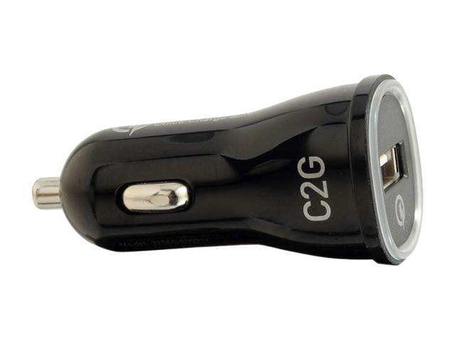 C2G 21069 1-Port Quick Charge USB 2.0 Car Charger