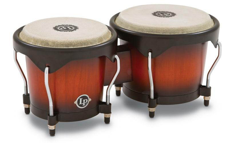 Latin Percussion City Bongos, Vintage Sunburst