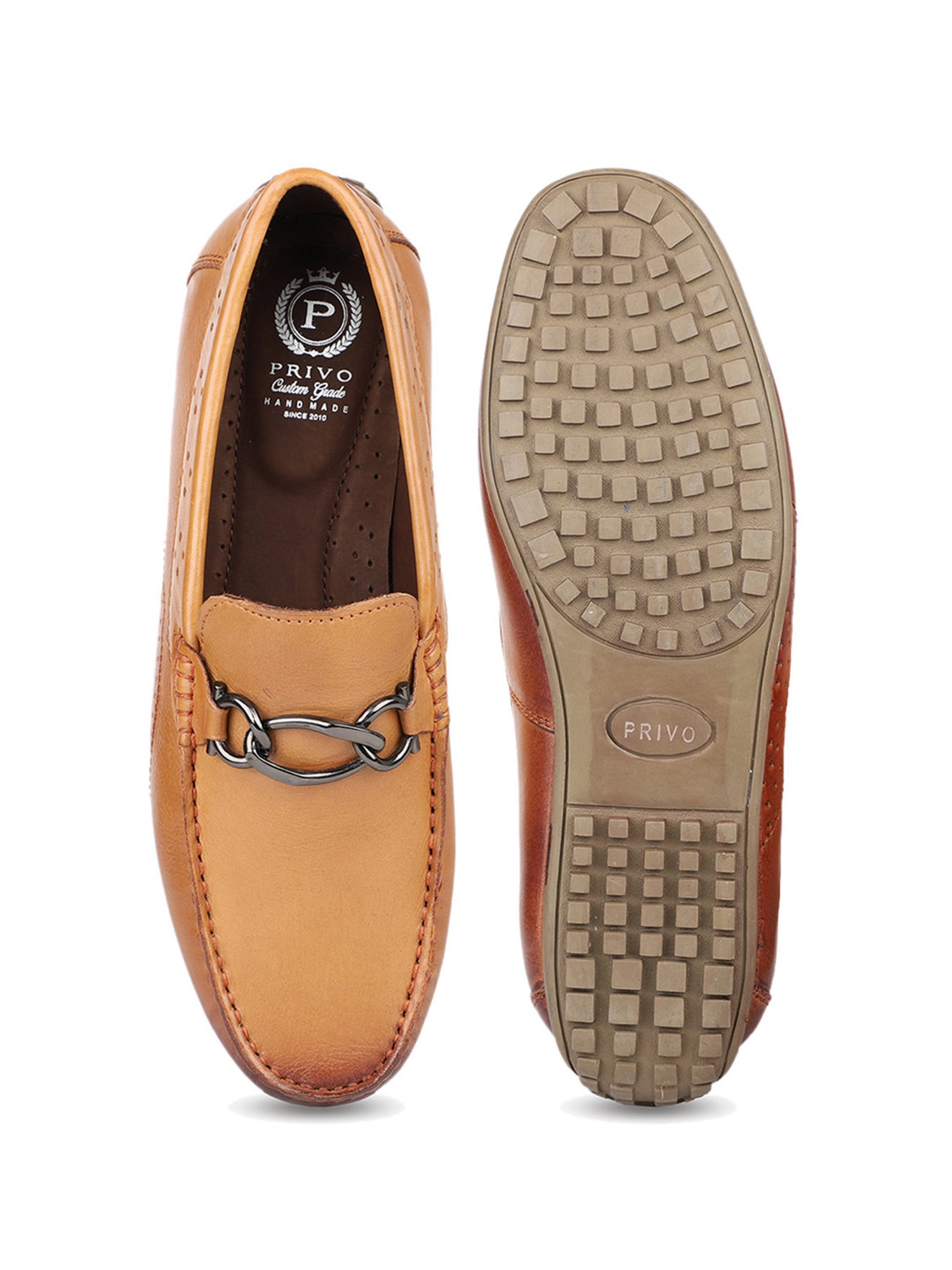 Privo by Inc.5 Men's Tan Casual Loafers