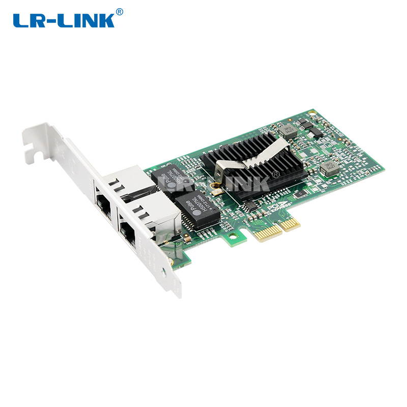 PCI Express x1 Dual Port Copper Gigabit Ethernet Server Adapter (Intel 82576 Based)