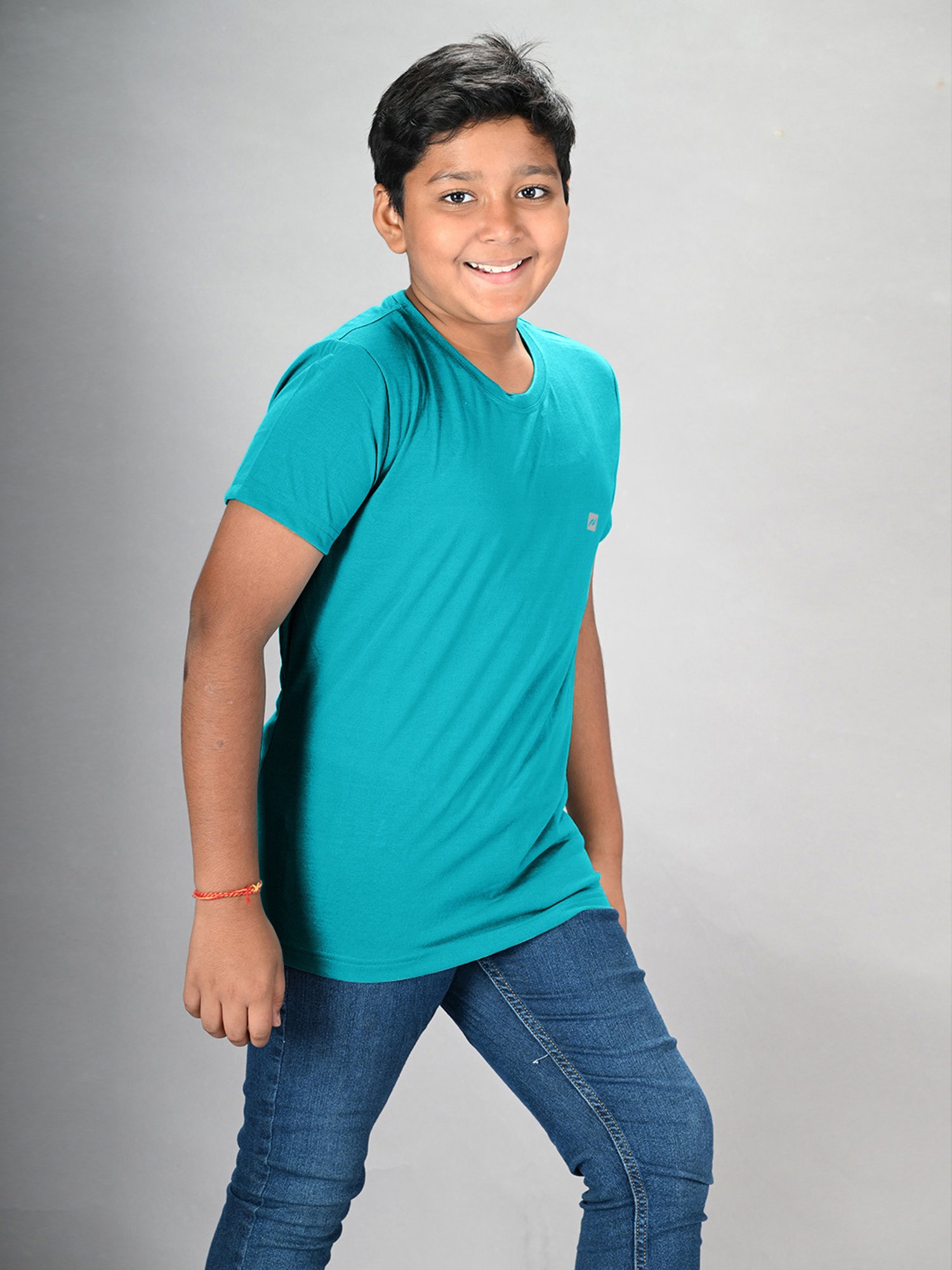 Lux Nitro Boys Black Solid T-Shirt (Pack Of 3)