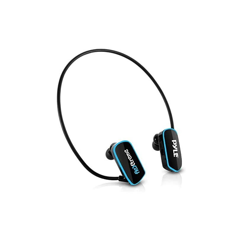 Upgraded Waterproof MP3 Player V2 Flextreme Sports Wearable Headset Music Player 8GB Underwater Swimming Jogging Gym Earphones Rechargeable Flexible Headphones USB Connection9 PSWP14BK