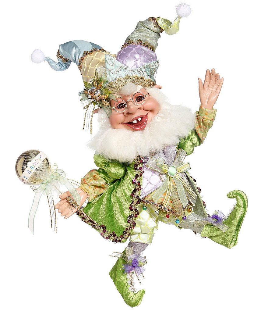 Mark Roberts Birthday Wishes Elf, Medium 18#double;