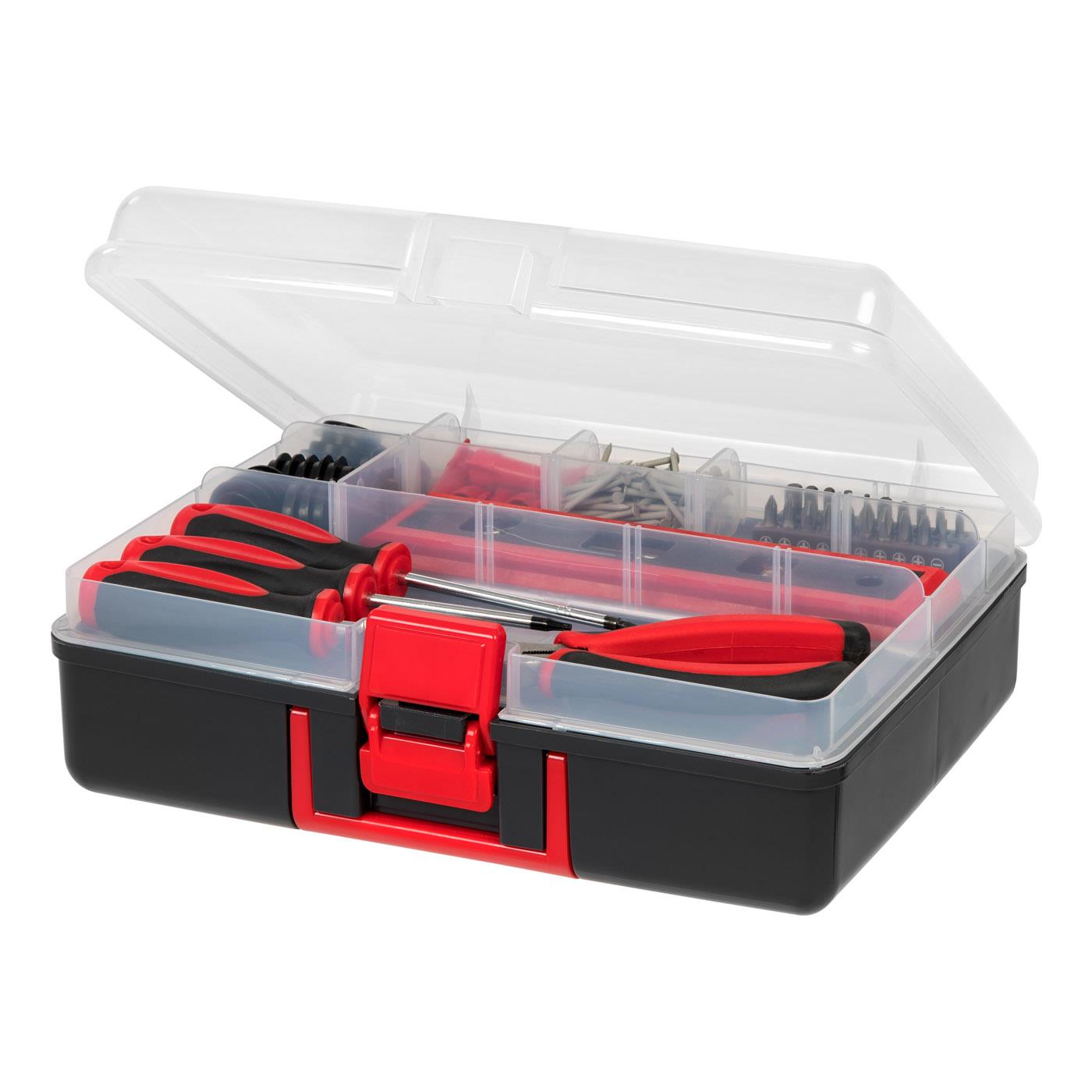 IRIS Medium Utility Case, 2 Pack, Black