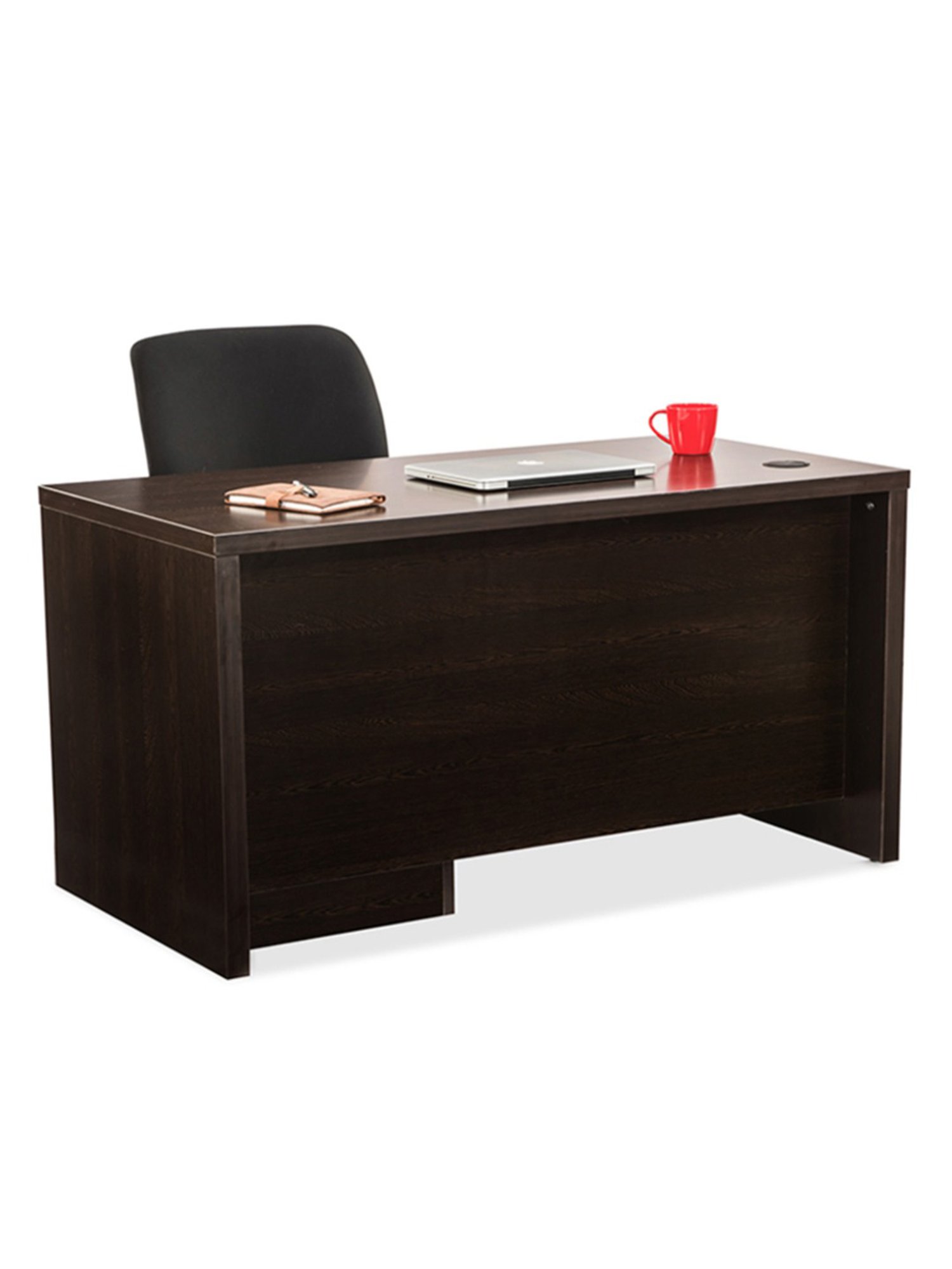 Durian Wenge Brown Engineered Wood Study Table