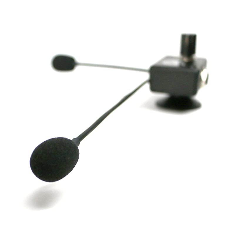 The Grip Plus-6 3-Row Diatonic Accordion Pickup with 2 6-inch Flexible Micro-Goosenecks by