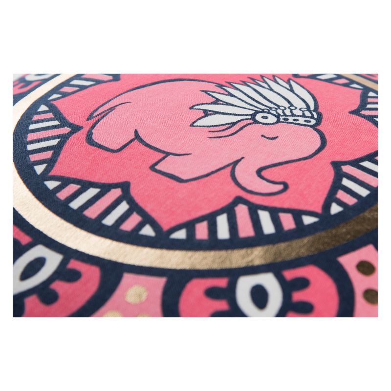 Simply Southern Animal Print Throw Pillow Pink - Rizzy Home