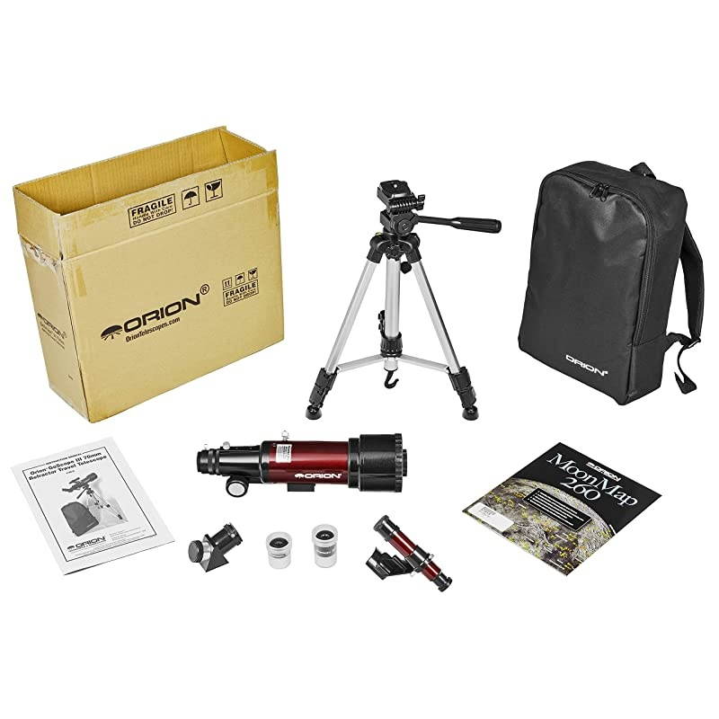 GoScope III 70mm Refractor Travel Telescope