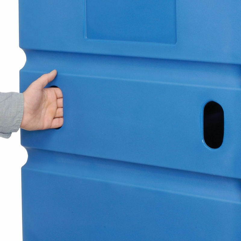 NEW! Blue Best Value Hopper Front Plastic Bulk Truck 43 Cu. Ft!!