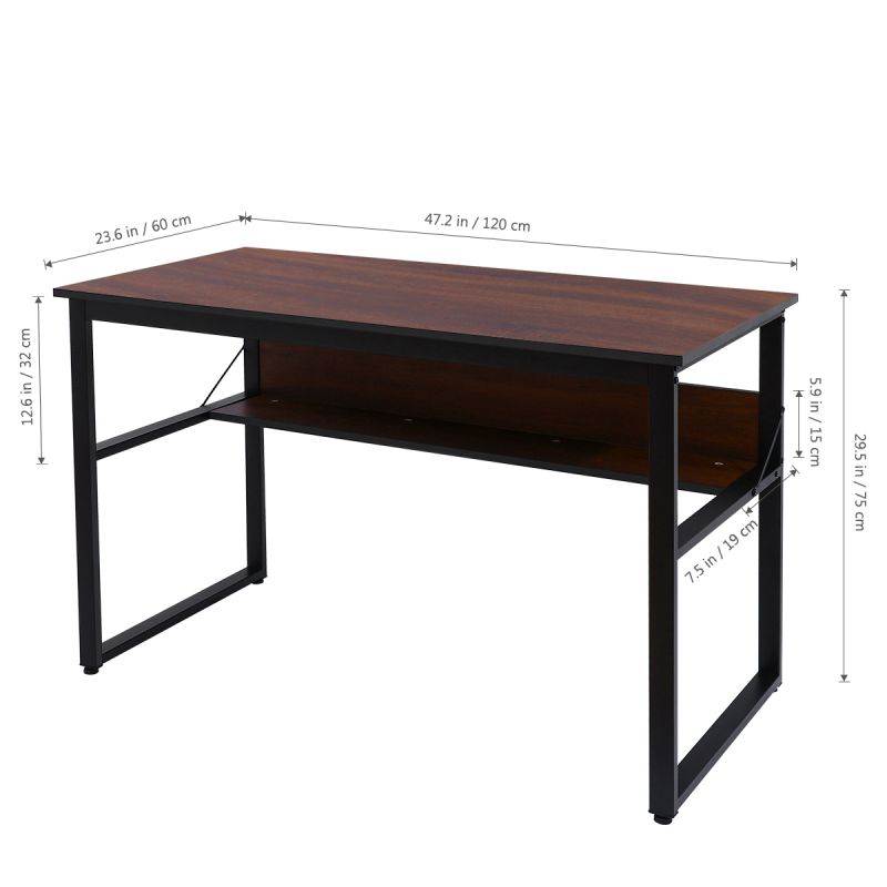 RESPAWN 3000 Gaming Computer Desk - Ergonomic Height Adjustable Gaming Desk, in Blue (RSP-3000-BLU)