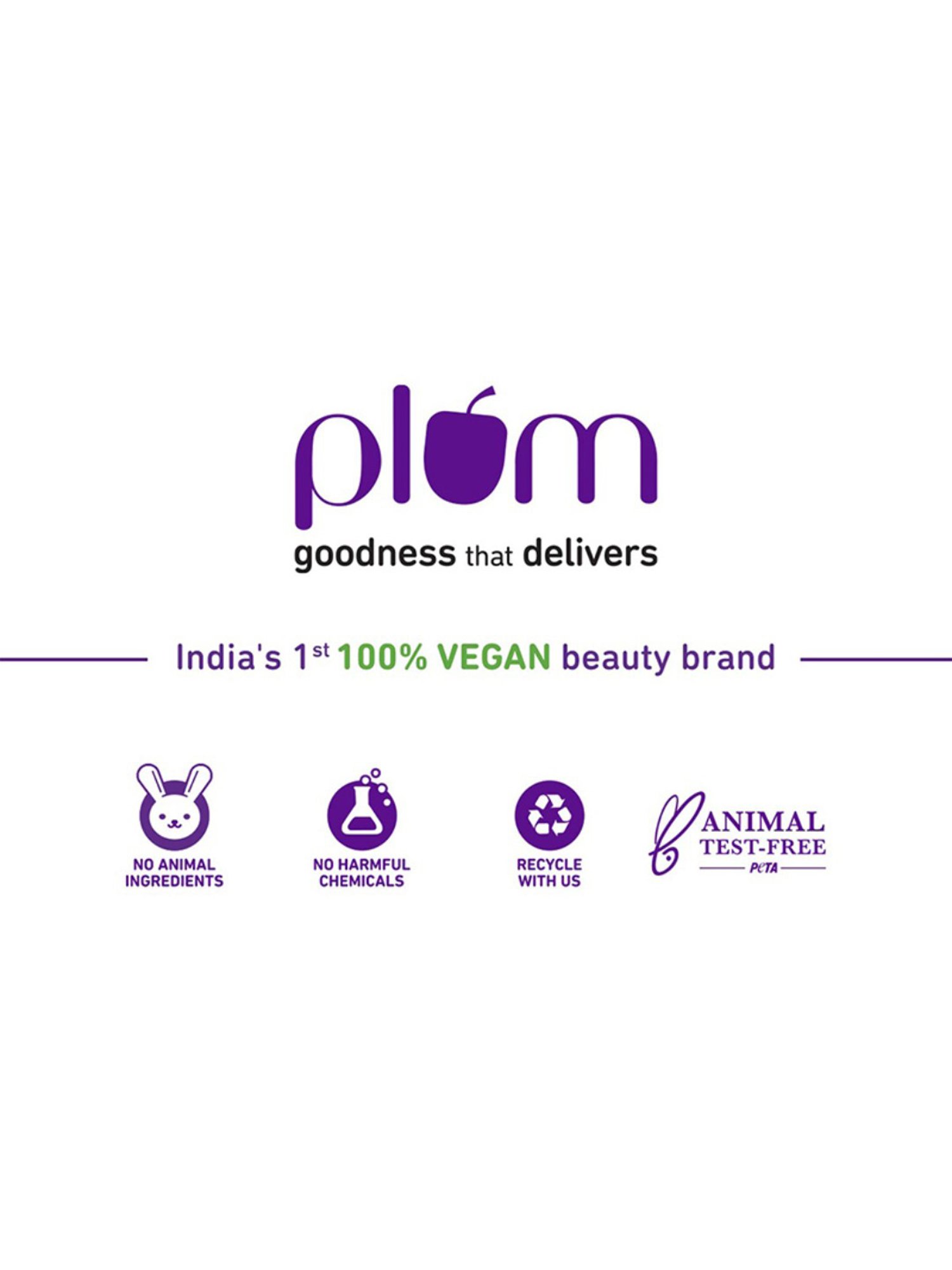 Plum Hibiscus & Ceramides Smoothing Hair Serum - 75 ml