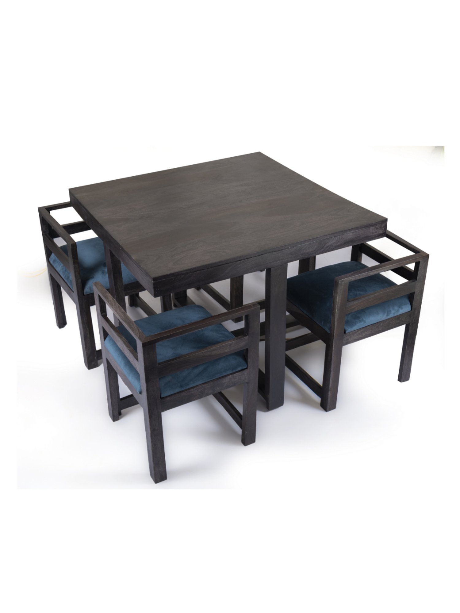 Nilkamal Olivia Brown Solid Wood - Rubberwood 6 Seater Dinning Table set