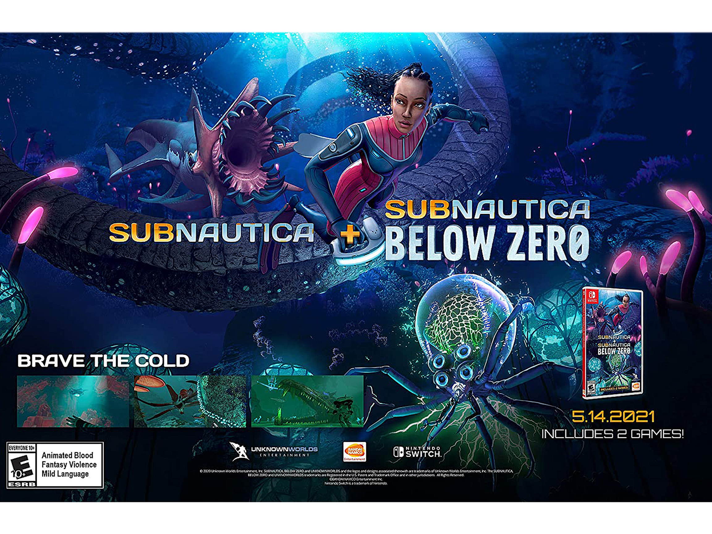 Subnautica + Subnautica: Below Zero - Nintendo Switch