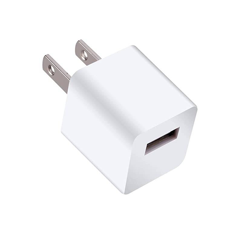 Wall Charger Cube Power Adapter Plug USB Charging Block for All iPhoneiPod Touch 2 Pack