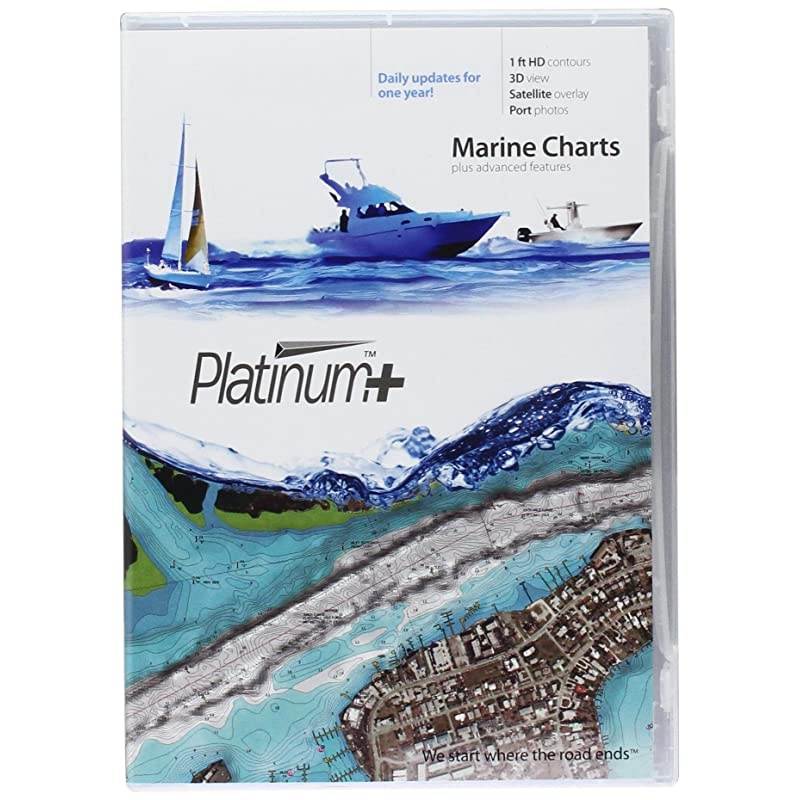 Platinum+ SD 638 Puget Sound Nautical Chart on SD/Micro-SD Card - MSD/638P+