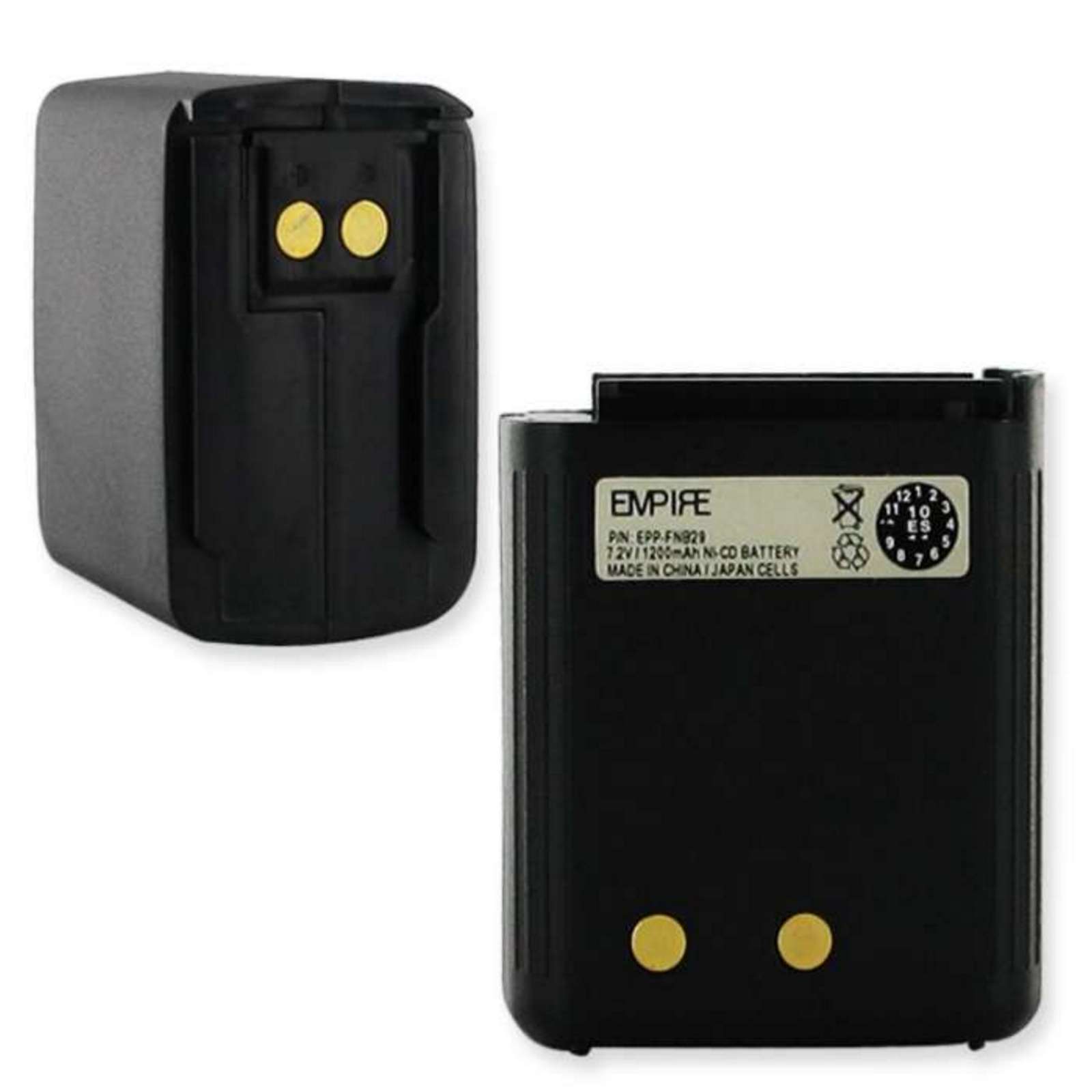 Empire Battery EPP-FNB29 Replaces YAESU/VERTEX FNB-V29