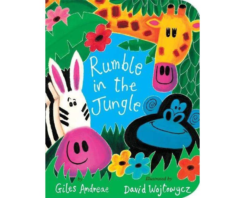 Rumble in the Jungle (Reprint) by Giles Andreae (Board Book)